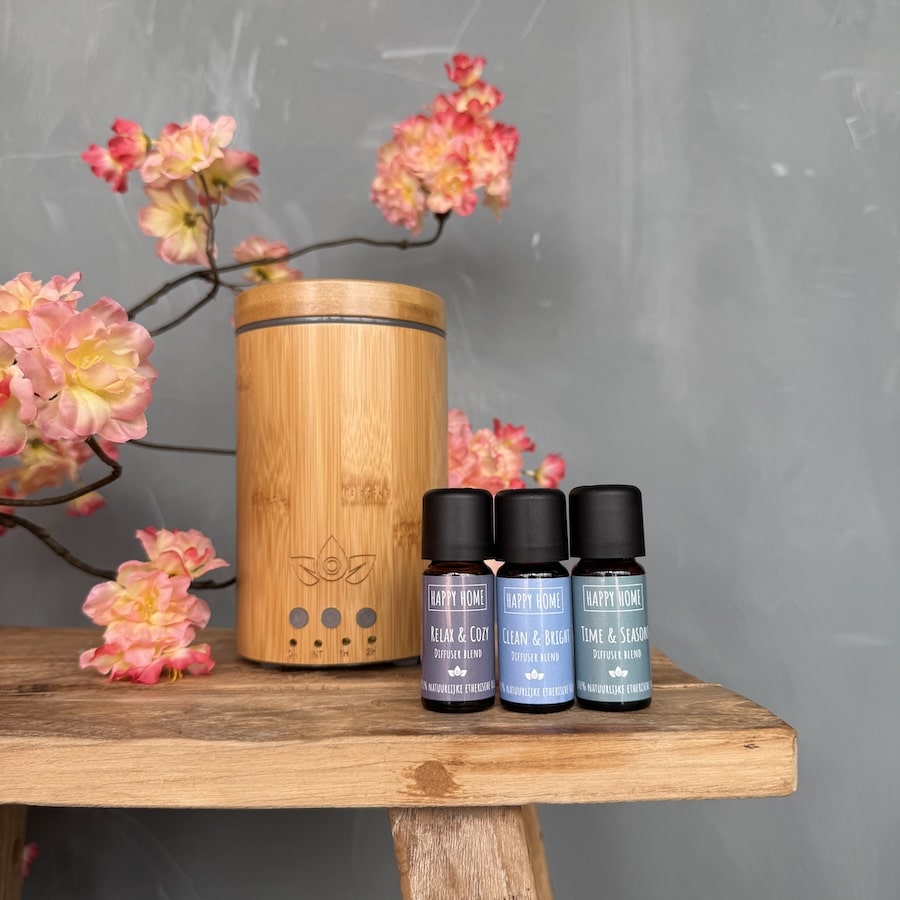 Happy Home startset met 3 heerlijke blends uit de Happy Home lijn van De Groene Linde