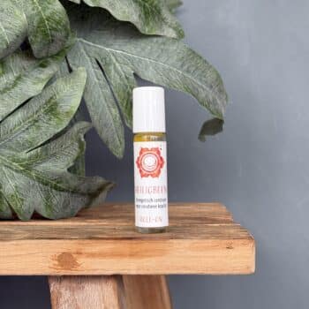 roll on heiligbeen chakra van de groene linde