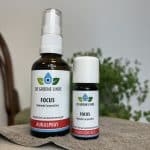 focus auraspray en etherische olie van de groene linde