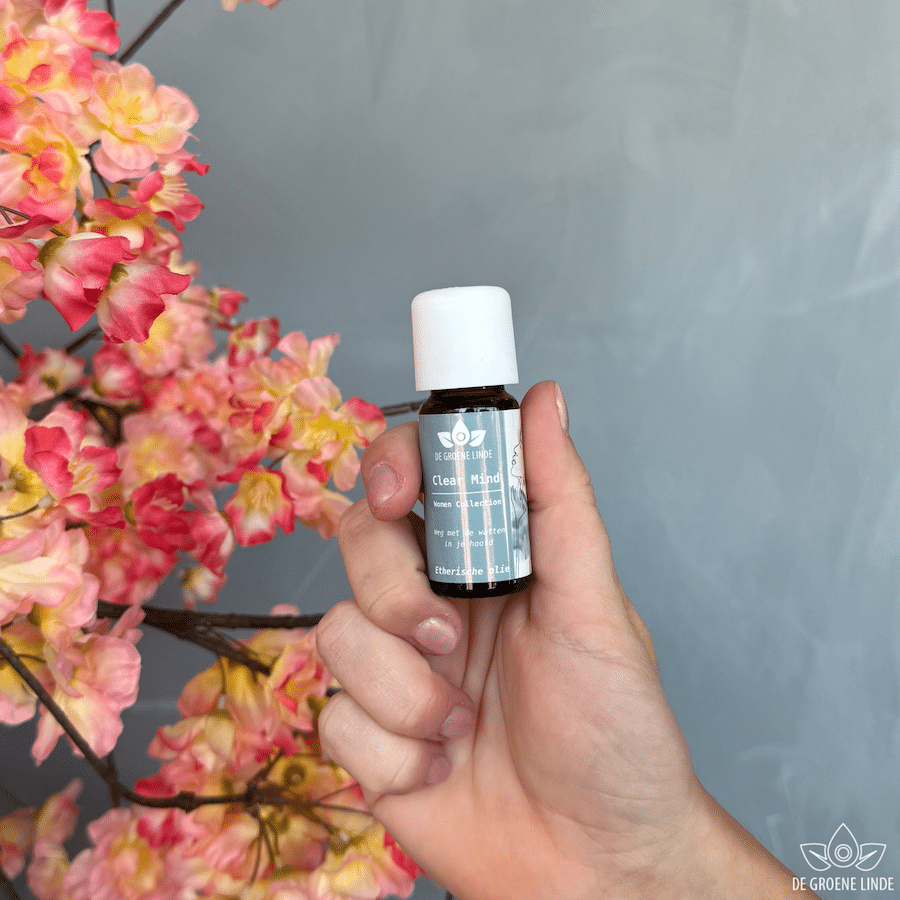 Clear Mind flesje van 10 ml uit de Women Collection voor als je je moet concentreren