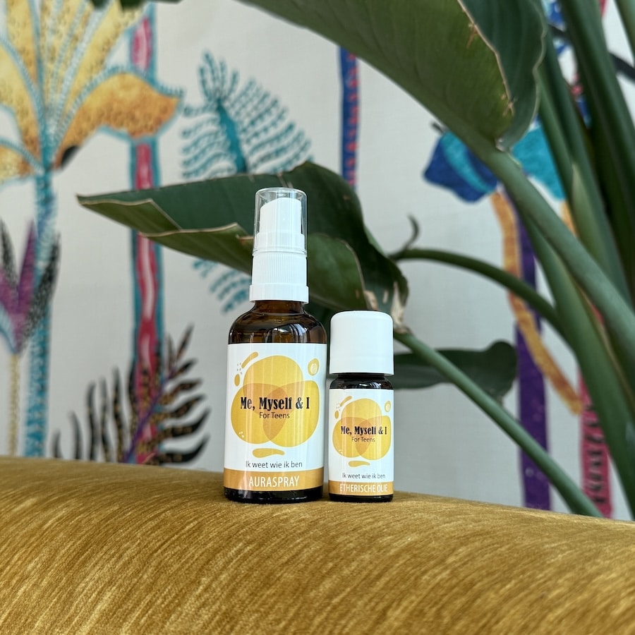 me, myself & i auraspray en etherische olie van de groene linde