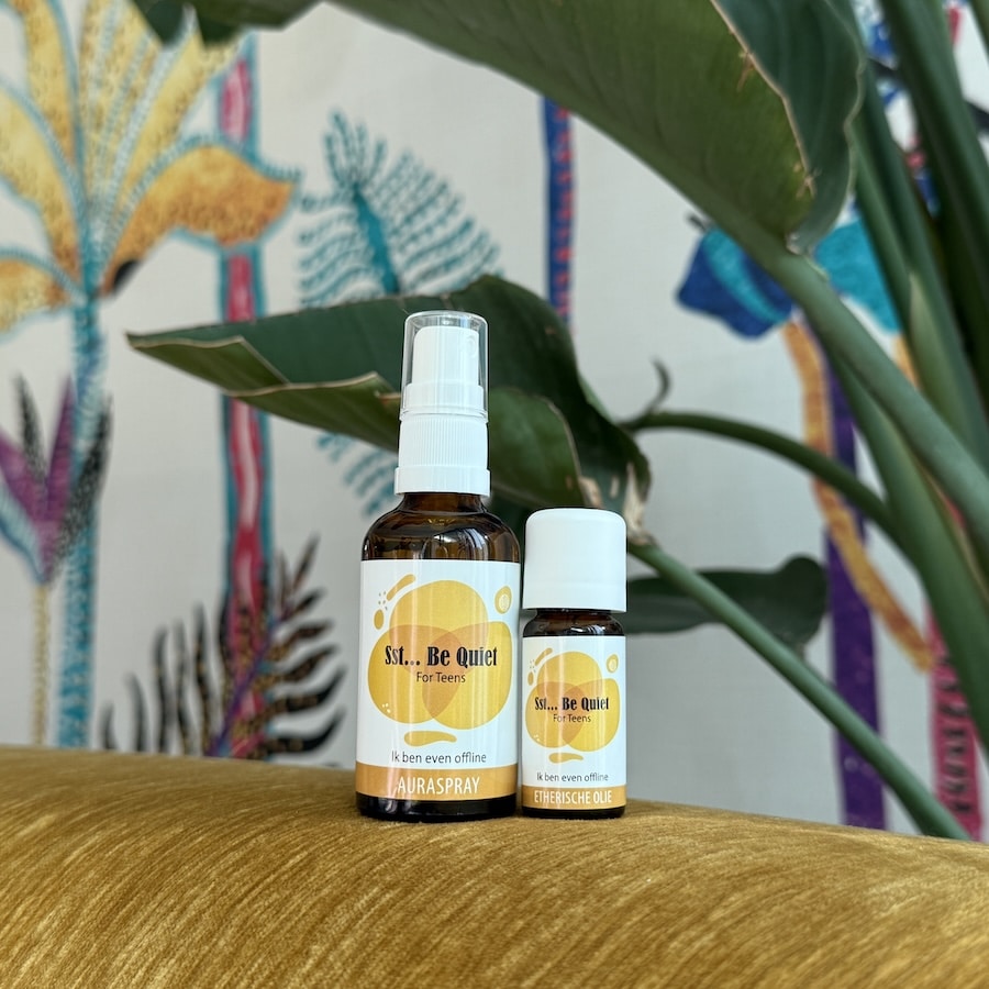 sst... be quiet! auraspray en olie van de groene linde