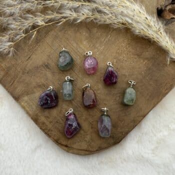 multicolor toermalijn gezondheidshanger van de groene linde