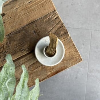 palo santo houder karamiek van de groene linde