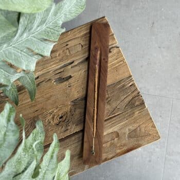wierookhouder hout van de groene linde