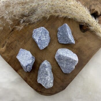 blauwkwarts ruw ± 4 cm van de groene linde