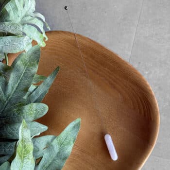 biotensor met rozenkwarts van de groene linde