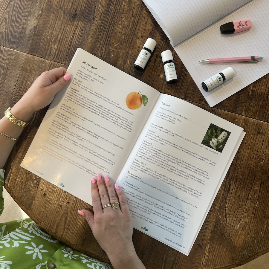workshop aromatherapie van de groene linde