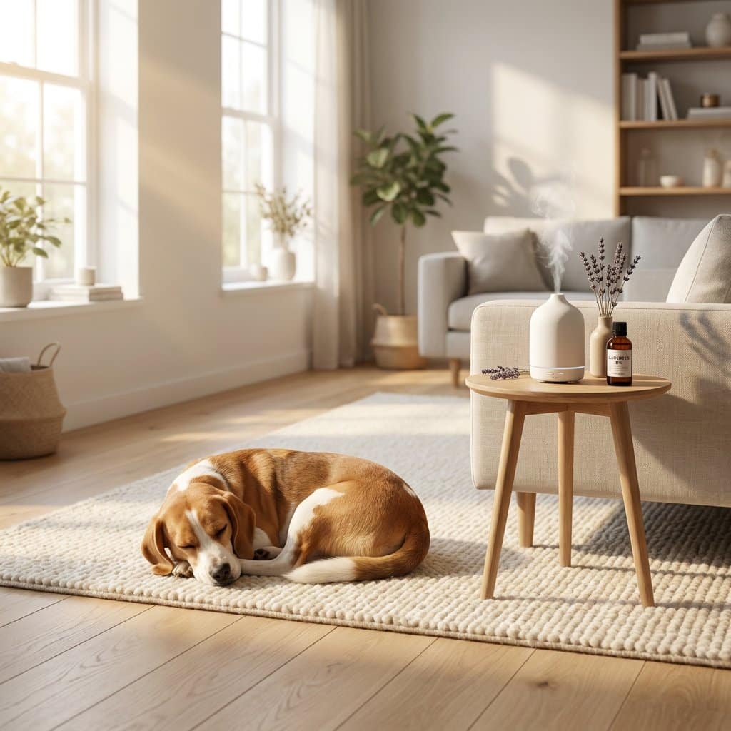 Lavendelolie hond